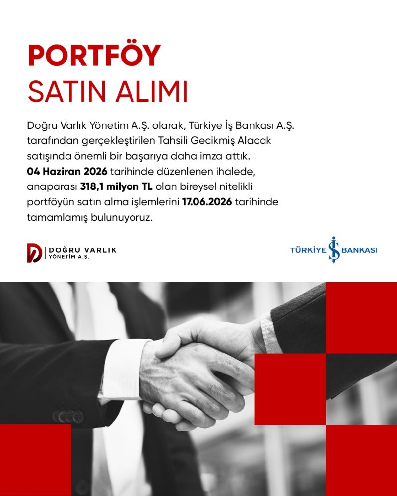 KAP: Portföy Satın Alımı Bildirimi